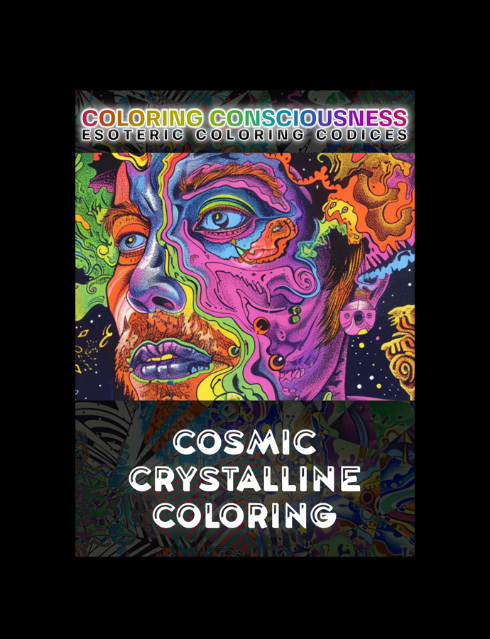 Cosmic Crystalline Coloring cover